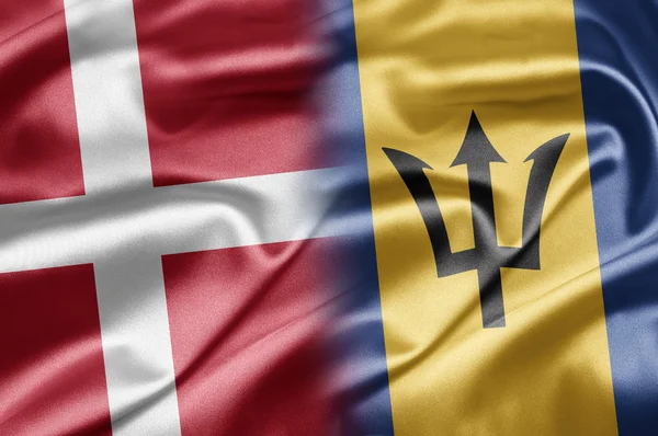 Dinamarca e Barbados — Fotografia de Stock