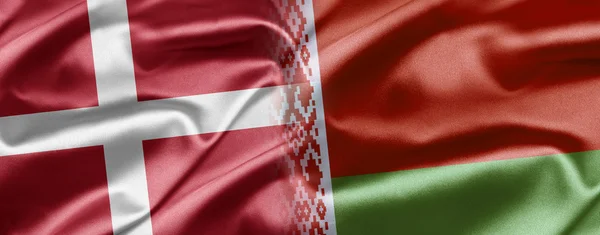 Dinamarca e Bielorrússia — Fotografia de Stock