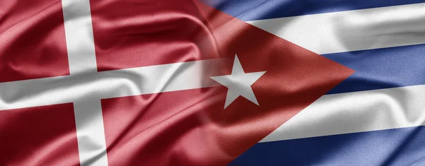 Denmark and Cuba — Stock Photo, Image