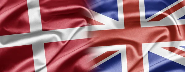 Danmark och Storbritannien — Stockfoto