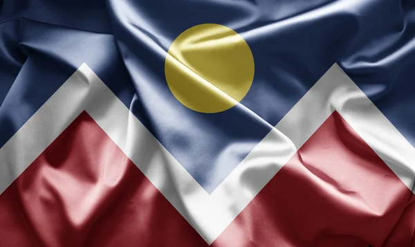 Denver, colorado Cumhuriyeti bayrağı — Stok fotoğraf