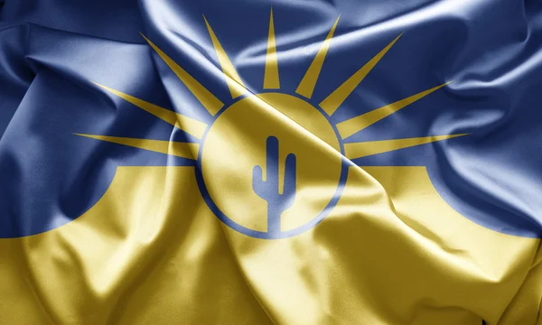 Flag of Mesa, Arizona — Stock Photo, Image