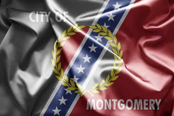 Bandiera di Montgomery, Alabama — Foto Stock