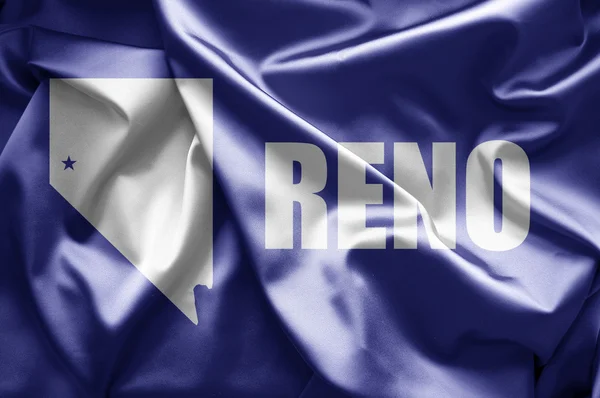 Bandeira de Reno, NV — Fotografia de Stock
