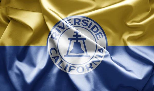 Flaga Riverside, california — Zdjęcie stockowe