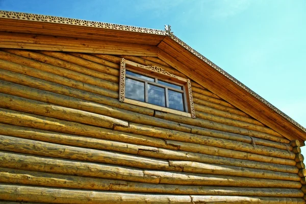 Casa in legno — Foto Stock