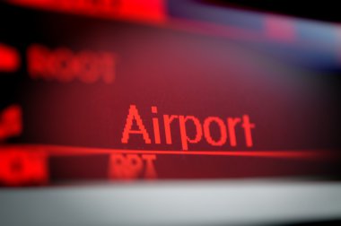 kelime üstünde belgili tanımlık perde