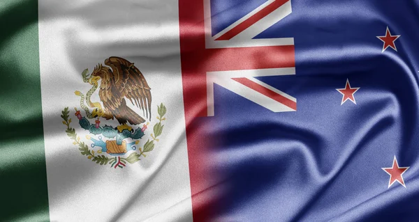 Mexiko und Neuseeland — Stockfoto