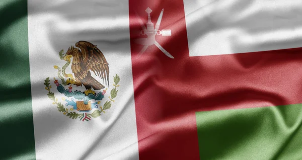 Mexico en oman — Stockfoto
