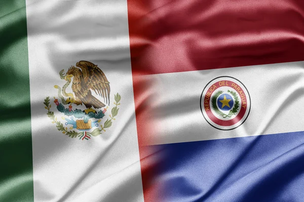 Mexiko und Paraguay — Stockfoto