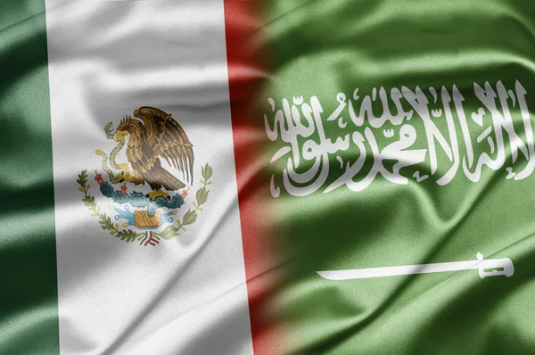 Mexiko a Saúdská Arábie — Stock fotografie
