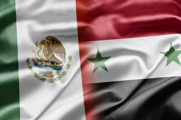 Mexiko a Sýrie — Stock fotografie
