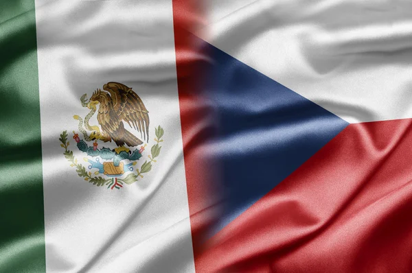 Mexico and Czech Republic — Stock Photo, Image