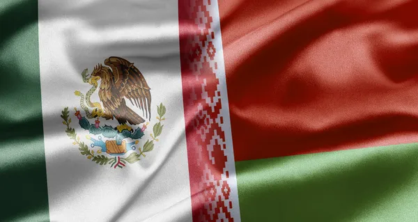 Mexiko a Bělorusko — Stock fotografie