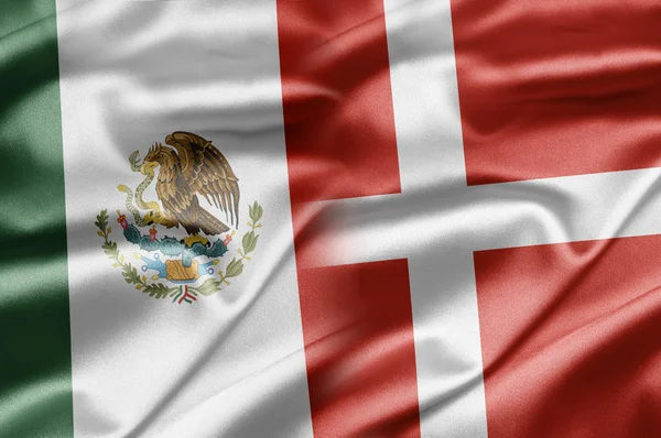 Mexiko und Dänemark — Stockfoto