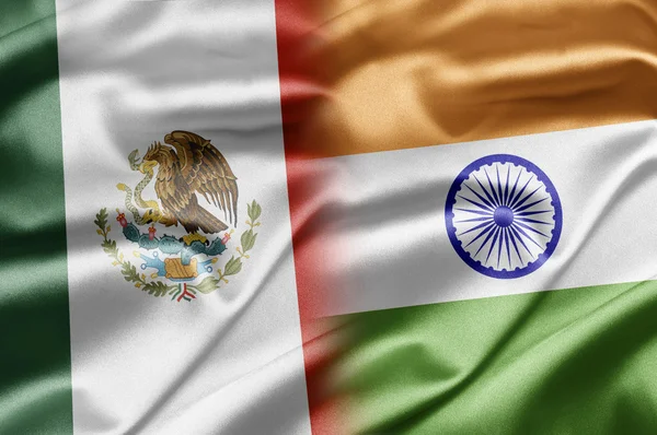 Messico e India — Foto Stock