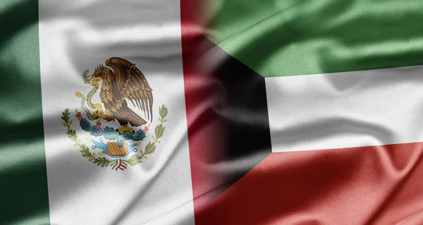 México e Kuwait — Fotografia de Stock