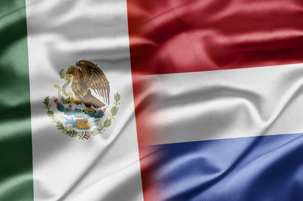 Mexico en Nederland — Stockfoto