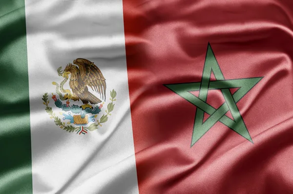 Mexiko a Maroko — Stock fotografie