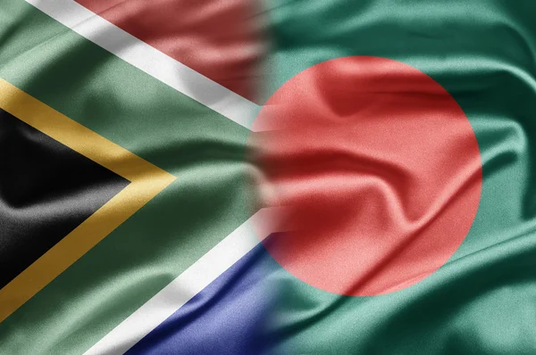 Sudafrica e Bangladesh — Foto Stock