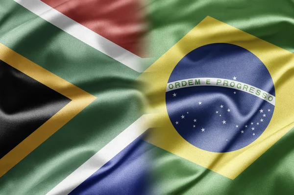 Afrique du Sud et Brésil — Photo