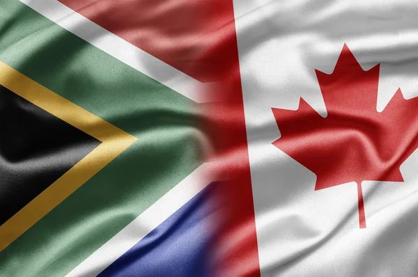 Dél-Afrika és Kanada — Stock Fotó