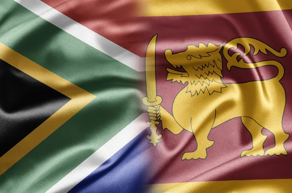 Sydafrika och sri lanka — Stockfoto