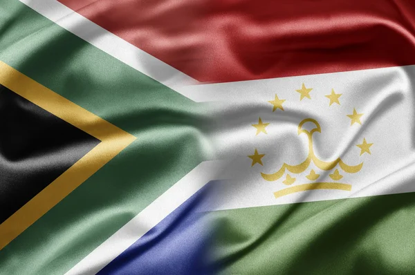 Sudafrica e Tagikistan — Foto Stock