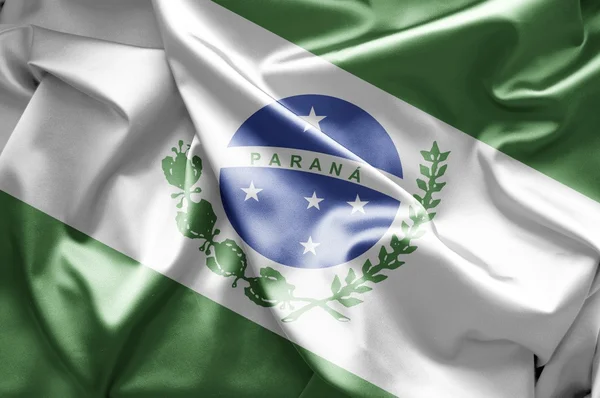 Flag of Parana — Zdjęcie stockowe