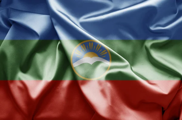 Karacsáj-Cserkesz (Oroszország zászlaja) — Stock Fotó