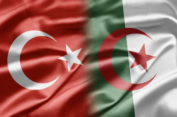 Turkiet och Algeriet — Stockfoto