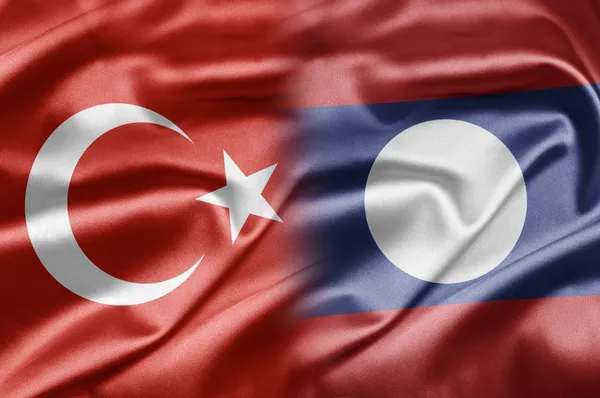 Turquía y Laos — Foto de Stock