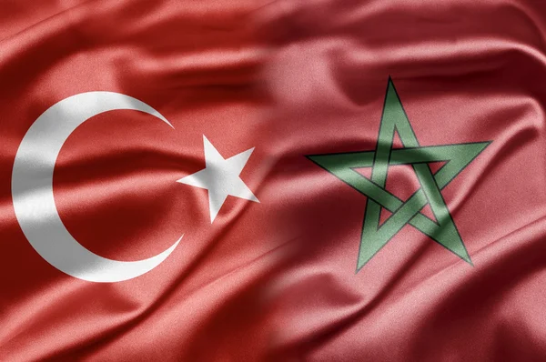 Туреччина та Марокко — стокове фото