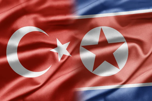 Türkiye ve Kuzey Kore — Stok fotoğraf