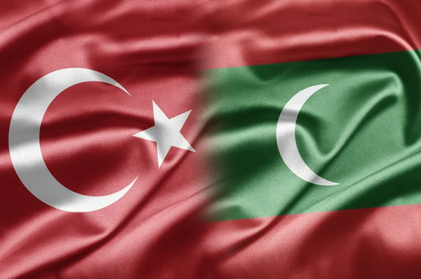 Turkiet och Maldiverna — Stockfoto