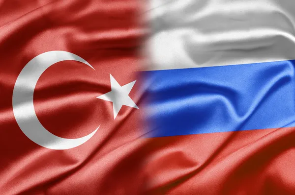 Törökország és Oroszország — Stock Fotó
