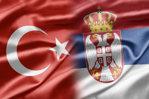 Turquía y Serbia — Foto de Stock