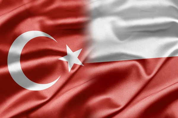 Türkei und Polen — Stockfoto
