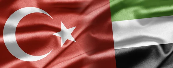 Turkey and United Arab Emirates — Stock Photo, Image