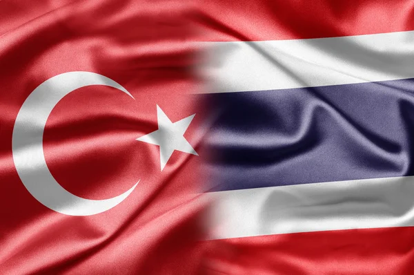 Türkiye ve Tayland — Stok fotoğraf