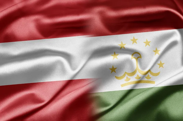Austria y Tayikistán — Foto de Stock