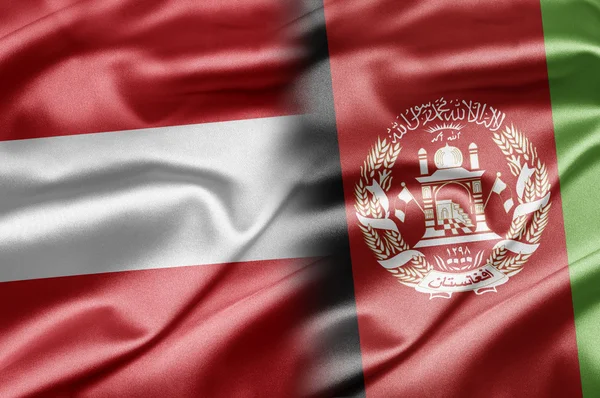 Austria and Afghanistan — Stock Photo, Image