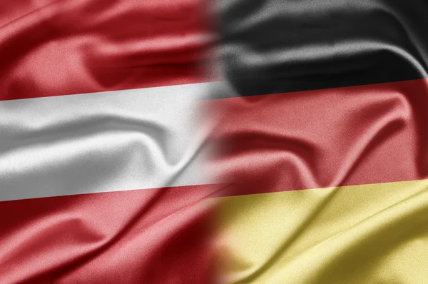 Oostenrijk en Duitsland — Stockfoto