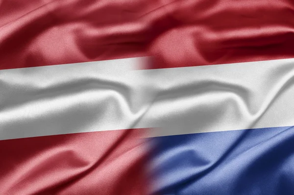 Oostenrijk en Nederland — Stockfoto