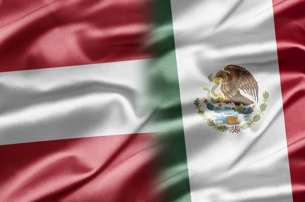 Austria and Mexico — Stock Photo, Image