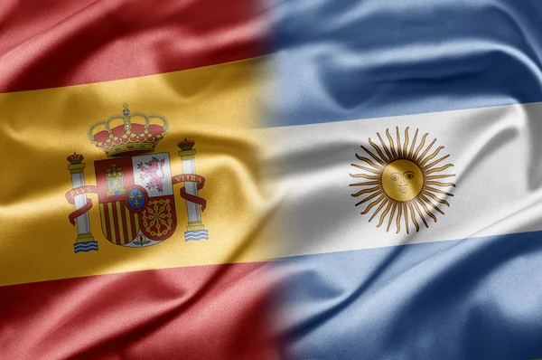 Ισπανία και την Αργεντινή — Φωτογραφία Αρχείου