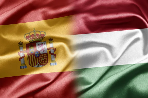 Spagna e Ungheria — Foto Stock