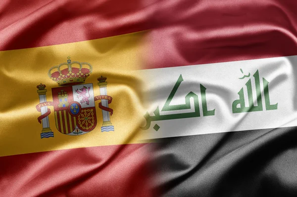 Испания и Ирак — стоковое фото
