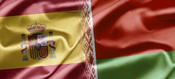 Spain and Belarus — Stock Photo, Image