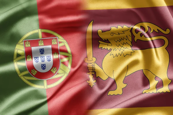 葡萄牙和斯里兰卡 — 图库照片